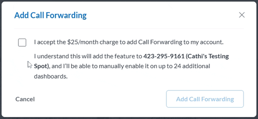 Add Call Forwarding Modal-1