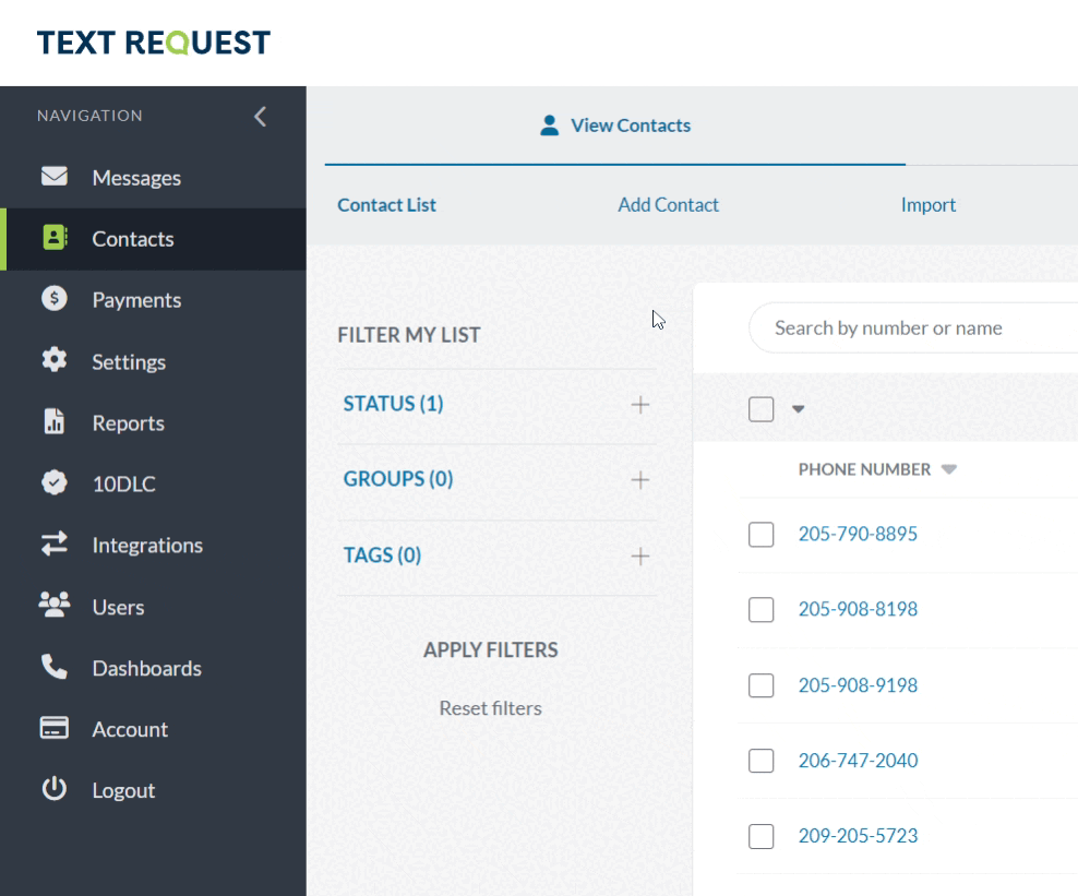 Filter Contacts Final