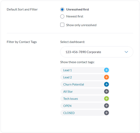 Maintain Filtered Contacts