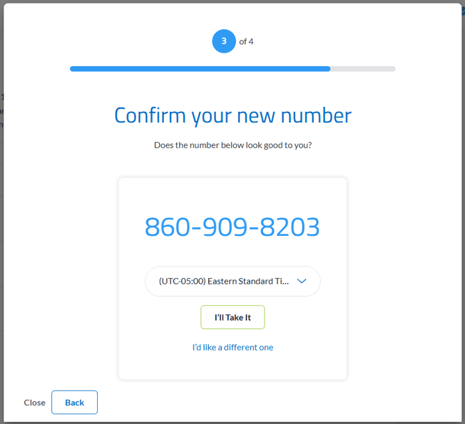 New Dashboard Time Zone