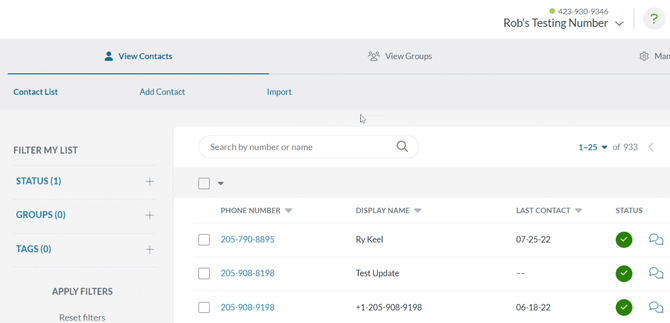 Quick Contact Import Final