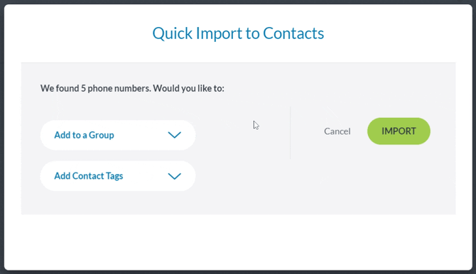 Quick Import Groups Final